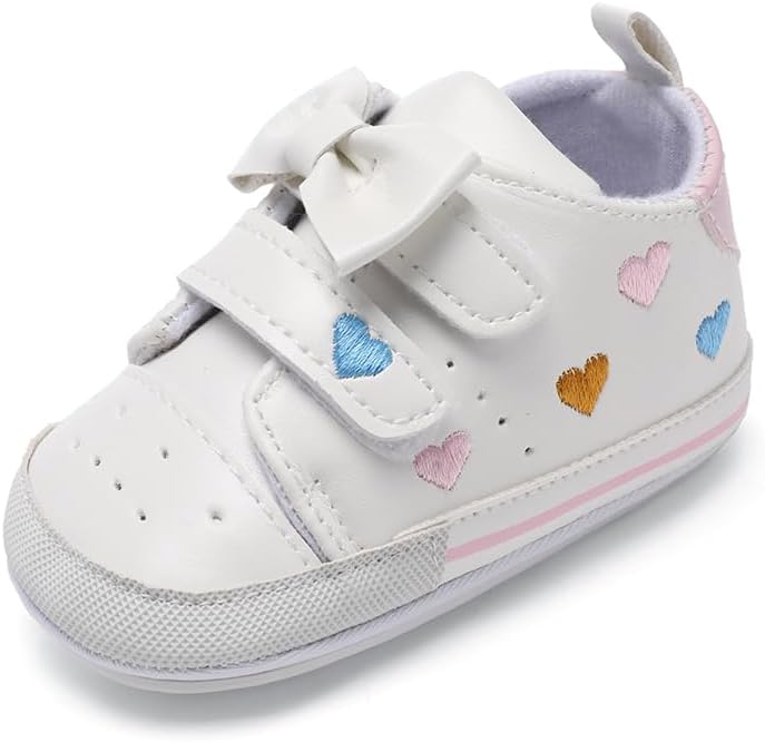 Clowora Baby Boys Girls Shoes Non-Slip Rubber Sole Sneakers Infant First - Image 4
