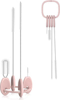 YOTIME Standing Straw Cleaner Brush Set, 4in1 Reusable Straw Brushes by YOTIME