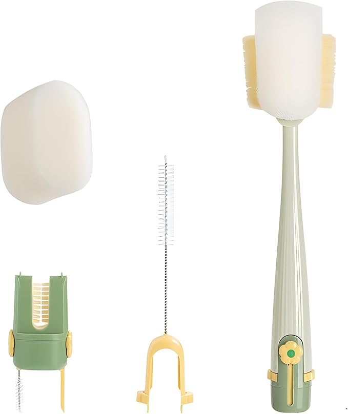 5 in 1 Bottle Cleaning Brush, Straw Cleaner Brushs by OCCUP