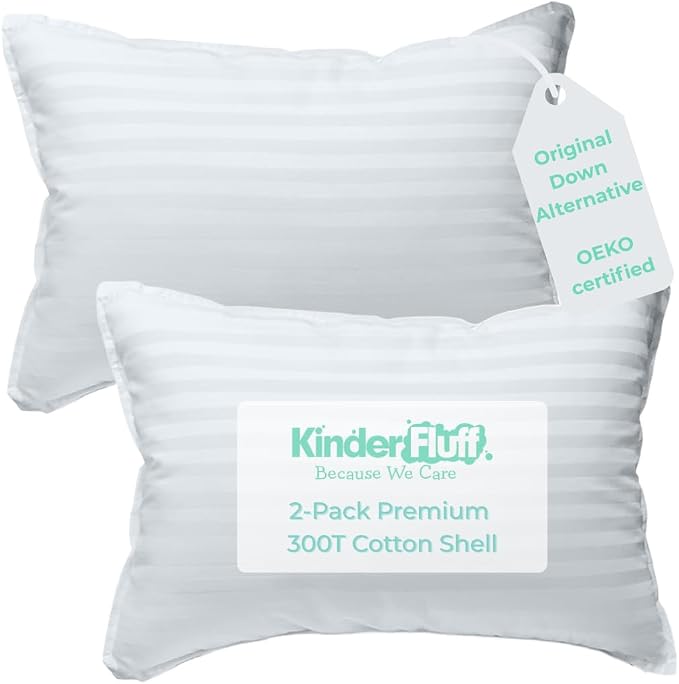 kinder Fluff Toddler Pillows by KinderFluff