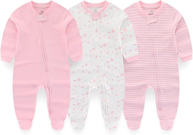 Newborn Layette Gift Set 27-Piece Baby Girl Clothes Bodysuits, Pants Essentials - Image 2