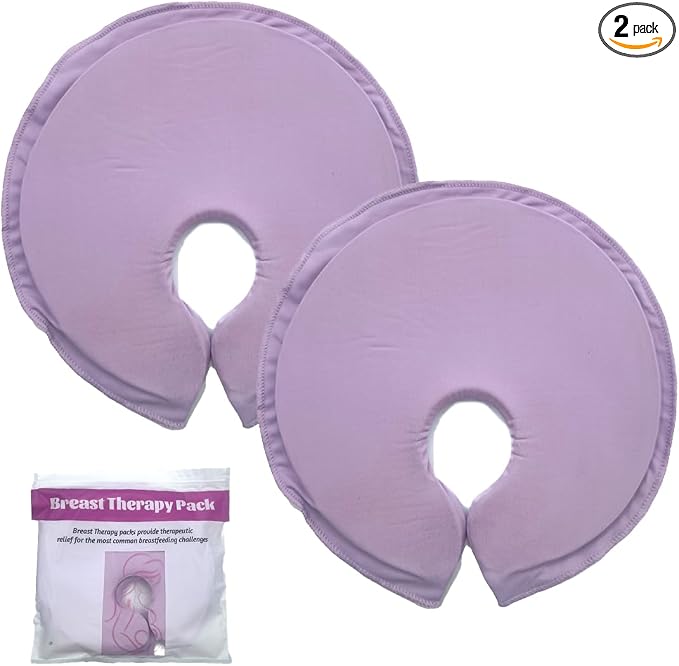 Reusable Breast Ice Packs, Breast Therapy Pack, Breastfeeding Essentials by coldchill