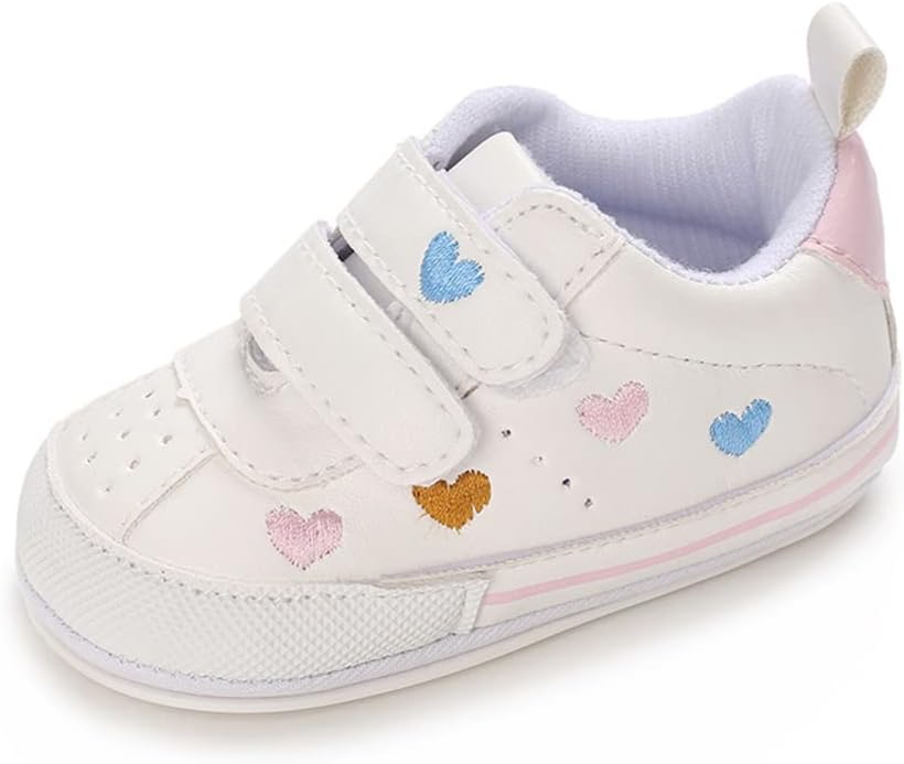 Clowora Baby Boys Girls Shoes Non-Slip Rubber Sole Sneakers Infant First - Image 5