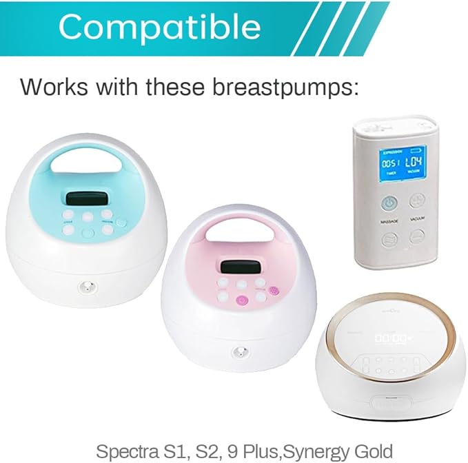 PumpMom-us Breast Pump Parts, 8 Duckbill Valves and 2 Silicone Membrane - Image 3