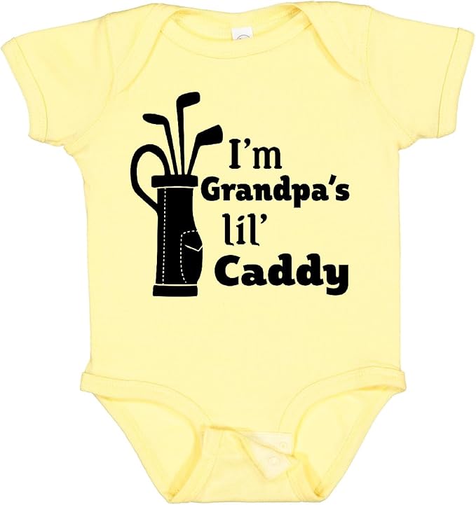 inktastic I'm Grandpa's Lil' Caddy- Golf by Inktastic