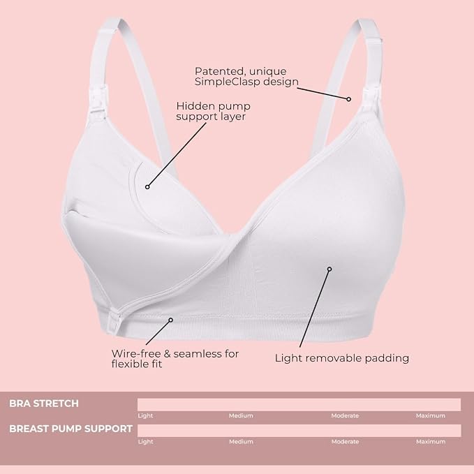 Supermom Hands Free Pumping and Nursing Bra - Image 3