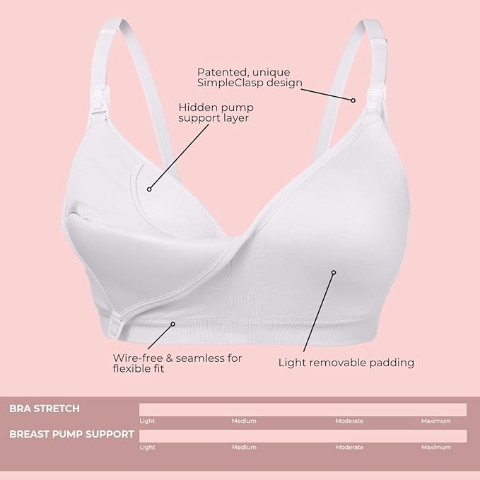 Supermom Hands Free Pumping and Nursing Bra - Image 3