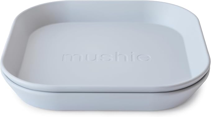 mushie Square Dinnerware Plates by mushie