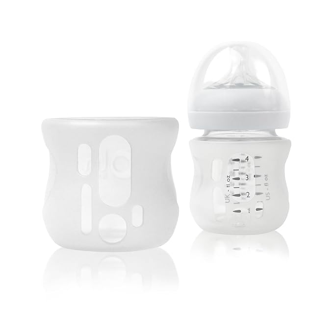 Olababy Silicone Sleeve for Avent Natural Glass Baby Bottles by Olababy