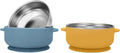 2 Pack Stainless Steel Baby Bowls by Wesketch
