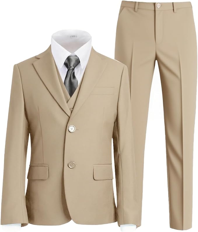 Boys Suit for Kids Tuxedo Suits for Wedding Formal Suit Set Toddler Boy Dress by Tomic