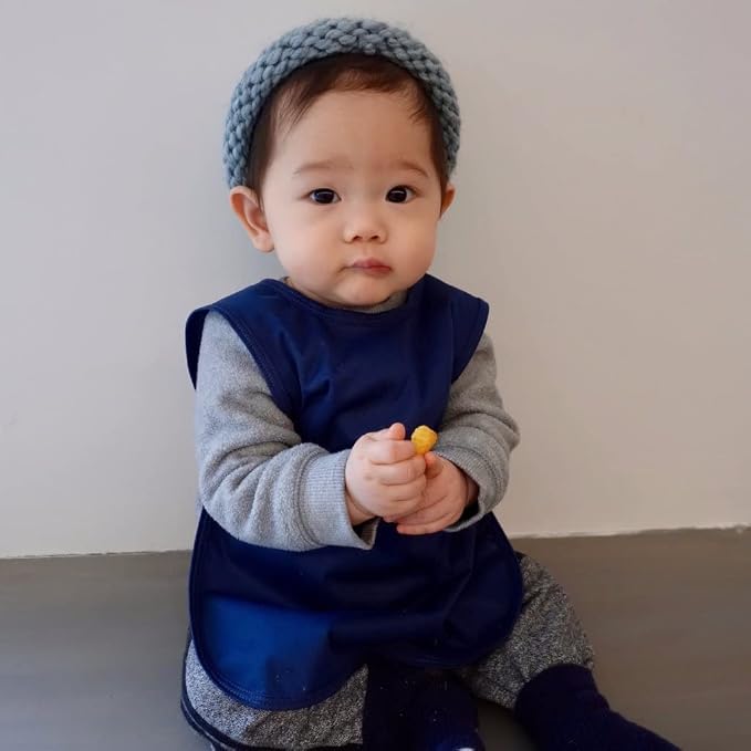 BapronBaby Minimalist Navy Blue Bapron - Image 9