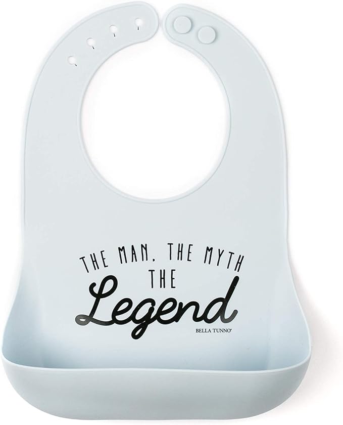 Baby Bib for Eating by Bella Tunno, Waterproof Silicone Bib by BellaTunno