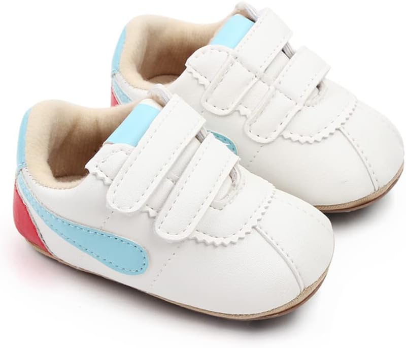 Clowora Baby Boys Girls Shoes Non-Slip Rubber Sole Sneakers Infant First - Image 3