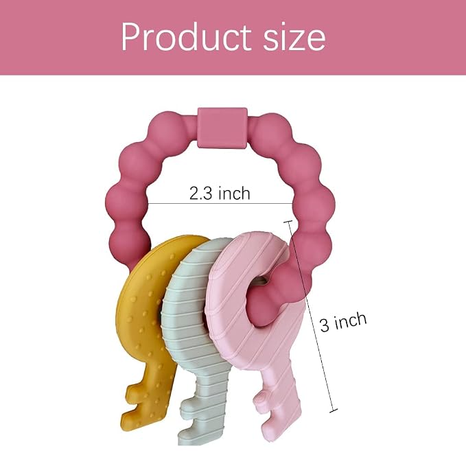 Baby Keys Toy, Teething Keys Toy - Image 2