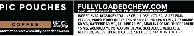 Fully Loaded Alpha Fuel Nootropic Pouches - Image 2