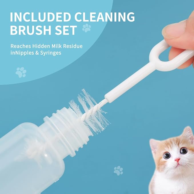 Pet Nursing Kit – Kitten Bottle Feeding Set - Image 5