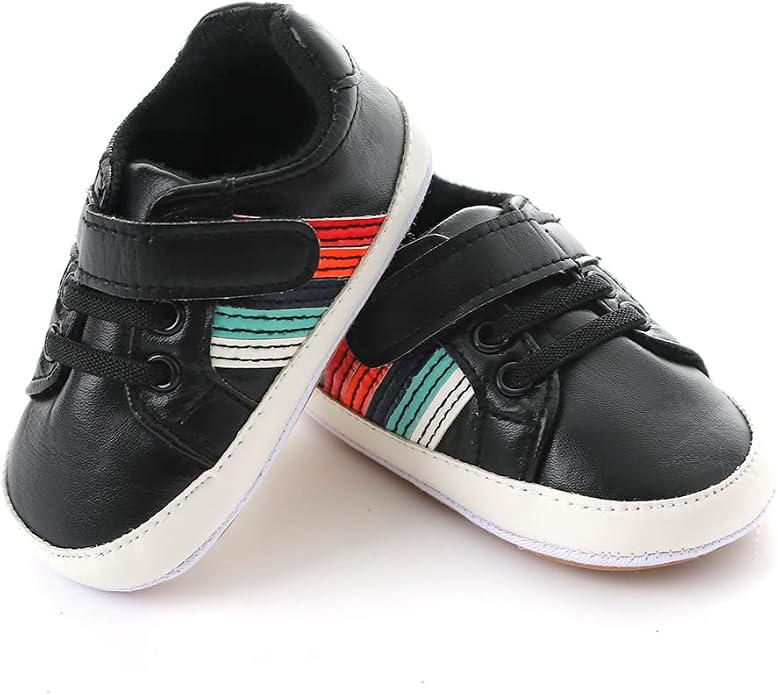 Clowora Baby Boys Girls Shoes Non-Slip Rubber Sole Sneakers Infant First - Image 3