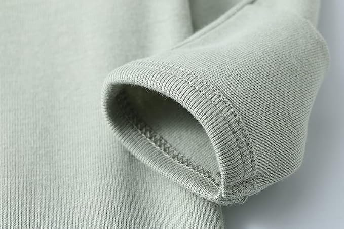 O2 BABY Baby Boys Girls Organic Cotton Zip-Front Sleeper Pajamas, Footed Sleep - Image 4