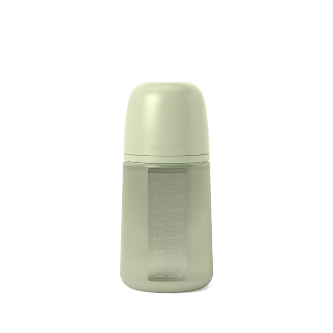 Suavinex Color Essence SX PRO Physiological Soft Flexible Silicone Baby Bottle by Suavinex