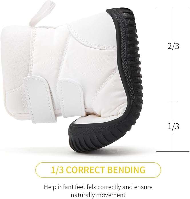 BMCiTYBM Toddler Baby Winter Snow Boots Boy Girl Faux Fur Warm Non Slip First - Image 4