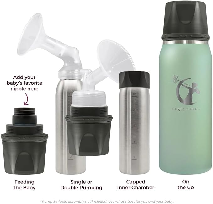 CERES CHILL OG Breastmilk Chiller & Warmer – 12–34oz Portable Breast Milk Cooler - Image 6
