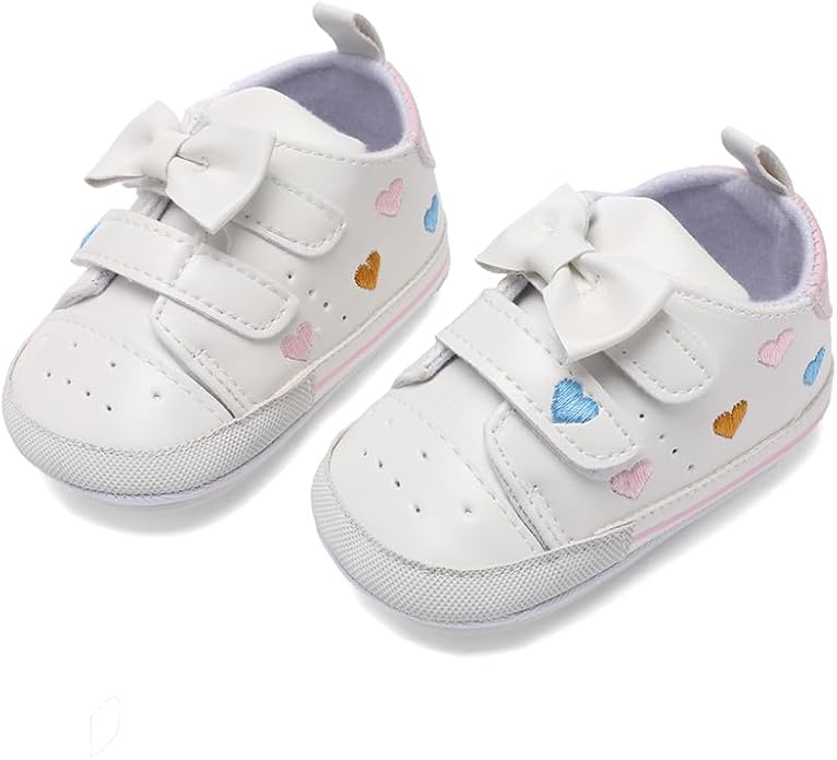 Clowora Baby Boys Girls Shoes Non-Slip Rubber Sole Sneakers Infant First - Image 5