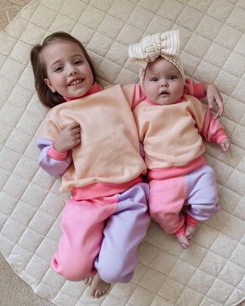 Fernvia Toddler Baby Girl Clothes 3 6 9 12 18 24 Months Fall Outfits Solid Long - Image 3