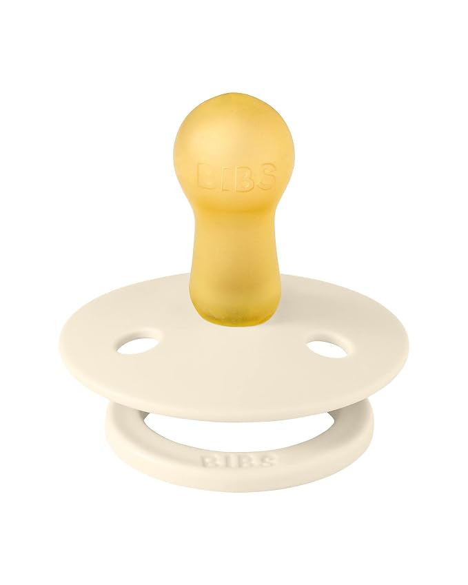 BIBS Pacifiers Colour Collection | Natural Rubber Baby Pacifier | Set of 2 - Image 2