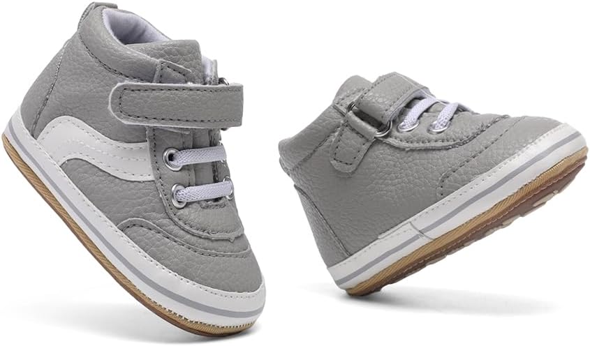 Clowora Baby Boys Girls Shoes Non-Slip Rubber Sole Sneakers Infant First - Image 6