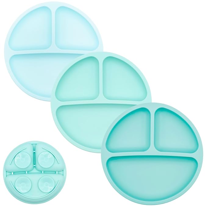 WeeSprout Suction Plates for Babies & Toddlers by WeeSprout