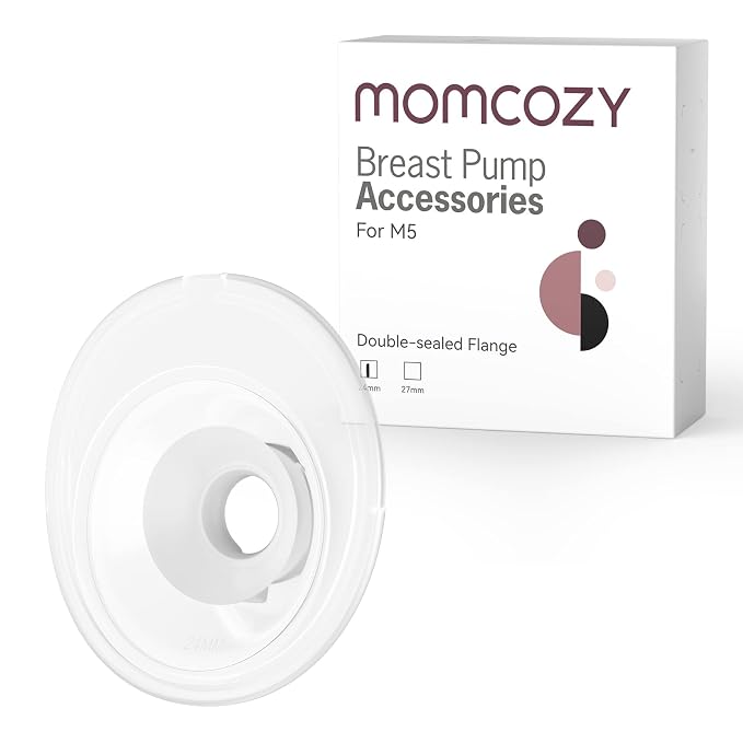 Momcozy Double-Sealed Flange 24mm Compatible by Momcozy