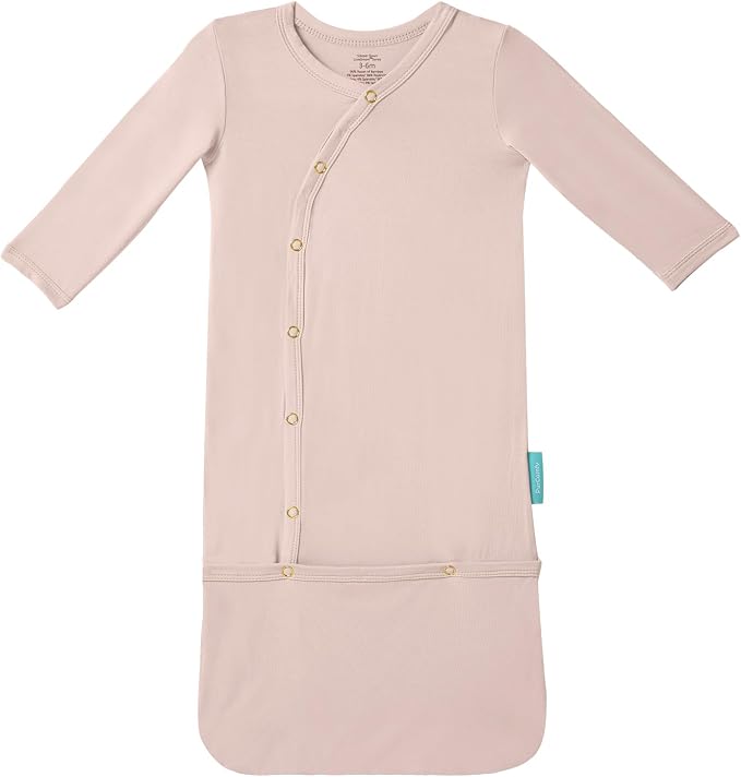 PurComfy Supersoft Baby Sleeper Gowns, Premium Bamboo Viscose Infant Nightgown by PurComfy