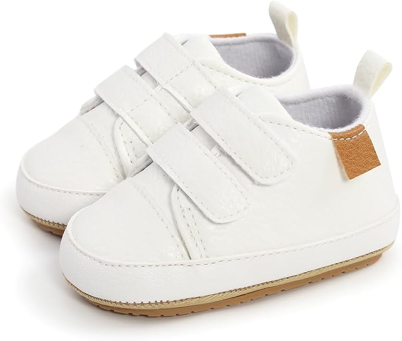 Clowora Baby Boys Girls Shoes Non-Slip Rubber Sole Sneakers Infant First - Image 3