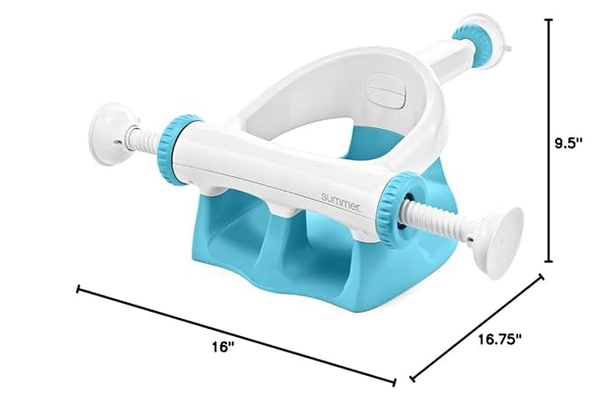 Ingenuity My Bath Seat for Sit-Up Baby Bathing, Sure & Secure Suction Cups - Image 15
