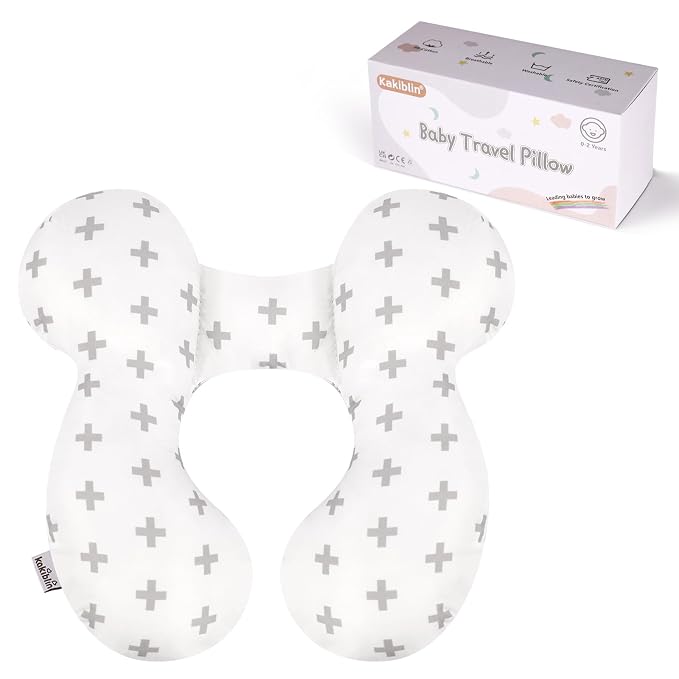 KAKIBLIN Baby Travel Pillow, Baby Neck Pillows by KAKIBLIN