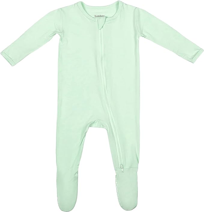 Bamboo Little Soft Baby Footie Pajamas, Baby Clothes, Newborn Sleepers by BambooLittle
