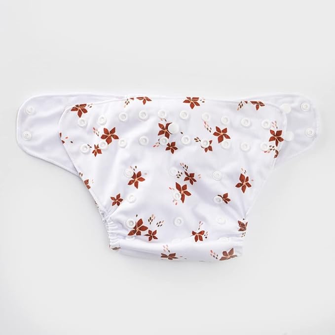 HappyFlute 9 Sets Newborn Baby Cloth Pocket Diapers One Size Adjustable Reusable - Image 5