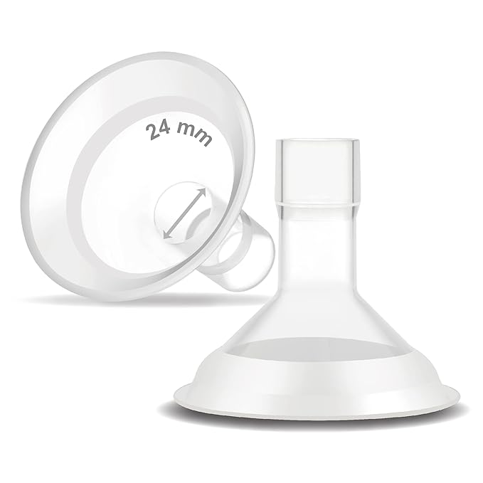 Maymom MyFit Comfy Series 24 mm Two-Piece Design Breastshield Compatible by Maymom