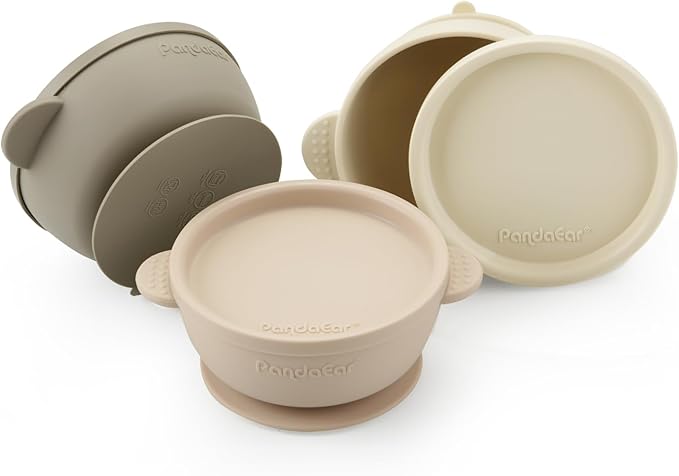 PandaEar 3 Pack Baby Bowls by PandaEar