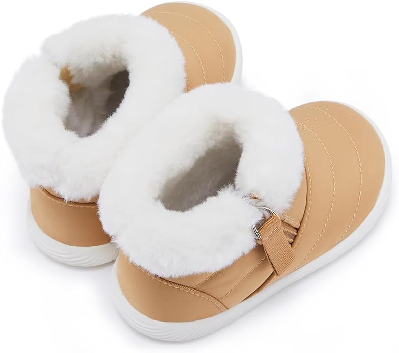 BMCiTYBM Baby Boy Girl Snow Boots Waterproof Winter Warm Booties Nonslip - Image 3