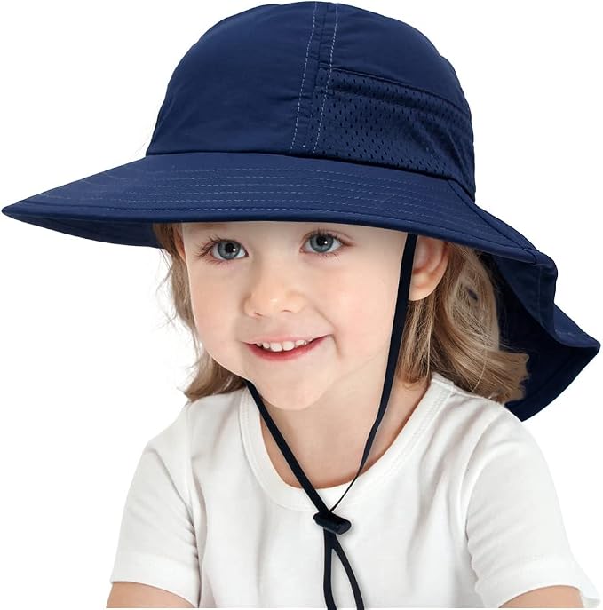 Baby Sun Protection Hat for Infant Toddlers Boys Girls UPF 50+ Sunhat for - Image 4