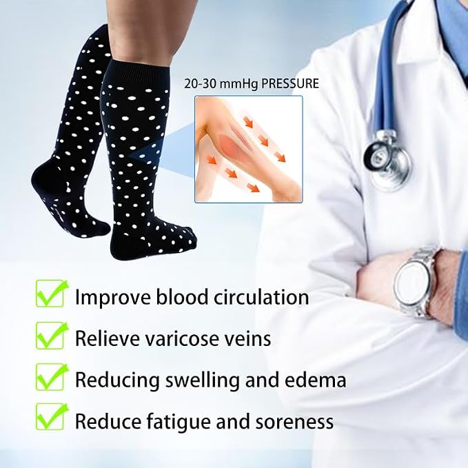 LEVSOX Viscose Made from Bamboo Compression Socks - Image 6