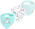 JN&LULU 3 Pack Newborn Baby Bibs Bandana Drool Bibs by JNLULU