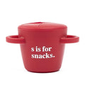 Bella Tunno Snack Cups for Toddlers, Silicone Spill Proof Food Container by BellaTunno