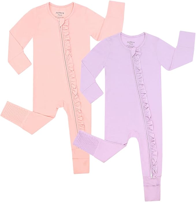 JunNeng Baby Girl Viscose from Bamboo Sleeper by JunNeng