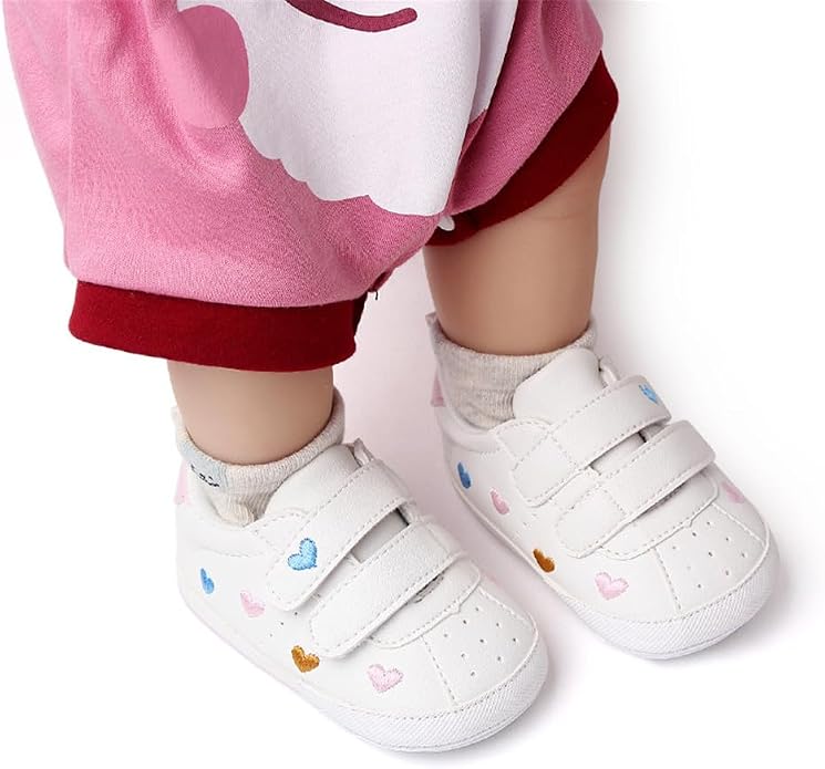LONSOEN Baby Girls Boys Loafers Prewalker Dress Crib Shoes - Image 6