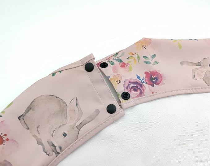 GZMM Waterproof Baby Bibs, Infant Toddler Extra Cover Feeding Bib - Image 6