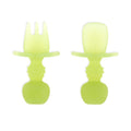 Bumkins Baby Utensils Set, Chewtensils Silicone Spoons by Bumkins