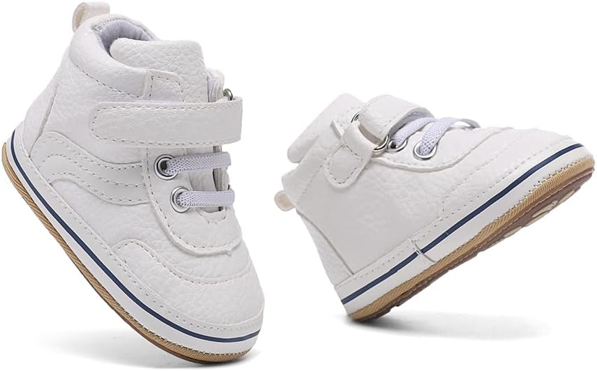 Clowora Baby Boys Girls Shoes Non-Slip Rubber Sole Sneakers Infant First - Image 6